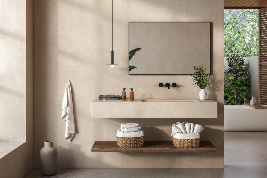 1200mm Bespoke Tiled Single Basin - Bespoke Basins