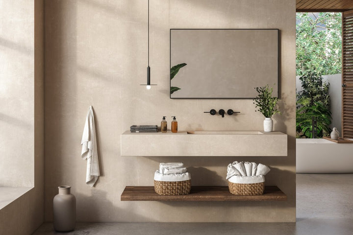 1200mm Bespoke Tiled Single Basin - Bespoke Basins