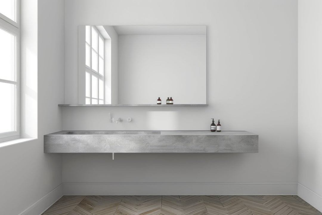 1600mm Bespoke Tiled Single Basin - Bespoke Basins