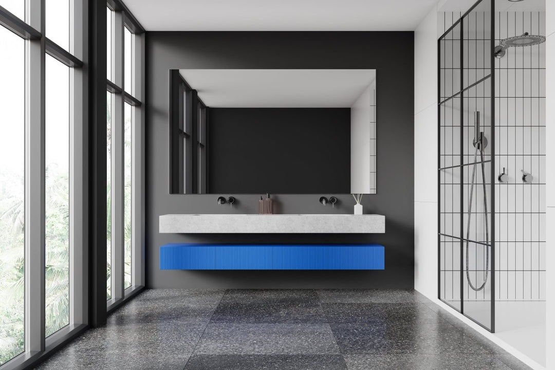 1800mm Bespoke Tiled Double Basin - Bespoke Basins