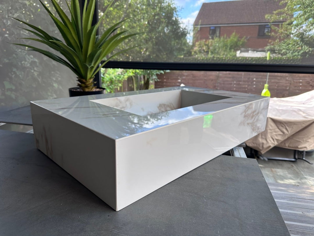 800mm Bespoke Tiled Single Basin - Bespoke Basins
